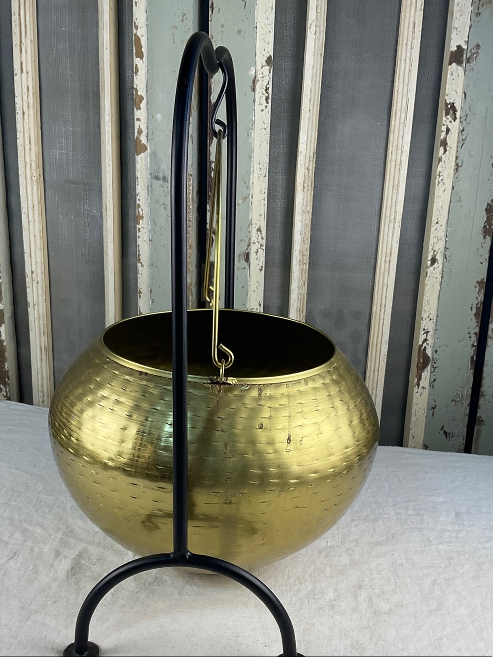 Broomstick Blvd. Cauldron - Metal W/Stand - Picture 4 of 7